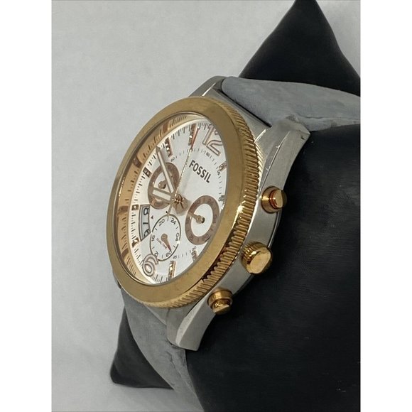 Fossil Perfect Boyfriend ES3884 Women's Gray Band - Picture 4 of 12